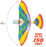 Tim Bird Flying Toy Rubberband Powered Mechanical Bird that Really Flies Wings Flap and Flies 50 Feet Ages 7 and Up