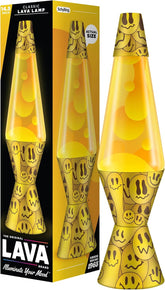 The Original Lava Lamp 145 Grinning Globs Classic Liquid Motion Lamp Yellow Lava and Orange Liquid Item 2094 Amazon Exclusive