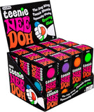 NeeDoh Teenie Sensory Fidget Toy 3 Mini Groovy Globs in Assorted Colors Ages 3 to Adult Pack of 1