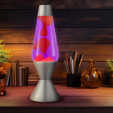 The Original Lava Lamp Large 52oz 163 Vivid Twilight Classic Liquid Motion Lamp Orange Lava and Purple Liquid Item 5119 Amazon Exclusive