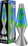 Lava The Original Lamp 163 Emerald Tide Classic Liquid Motion Lamp Yellow Wax and Blue Liquid Item 5139 Amazon Exclusive