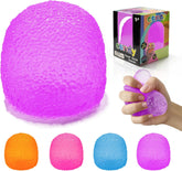 Squishy Fidget Toys Stress for Kids and Adults Super Solid Squeeze BallSensory for Stress Relief Birthday Easter Basket Stuffers and Party Favors Purple