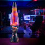 Lava The Original Lamp 145 Luminous Jelly Fish Classic Liquid Motion Lamp Yellow Wax and Purple Liquid Item 2424 Amazon Exclusive