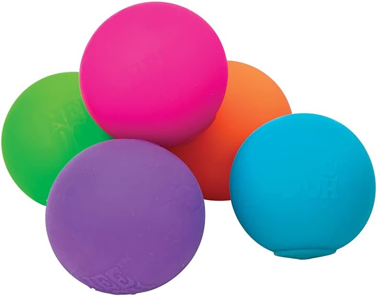 NeeDoh Teenie Sensory Fidget Toy 3 Mini Groovy Globs in Assorted Colors Ages 3 to Adult Pack of 1