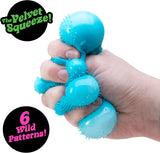 Needoh Wild Cats Fuzz Ball Sensory Squeeze Toy Colors May Vary