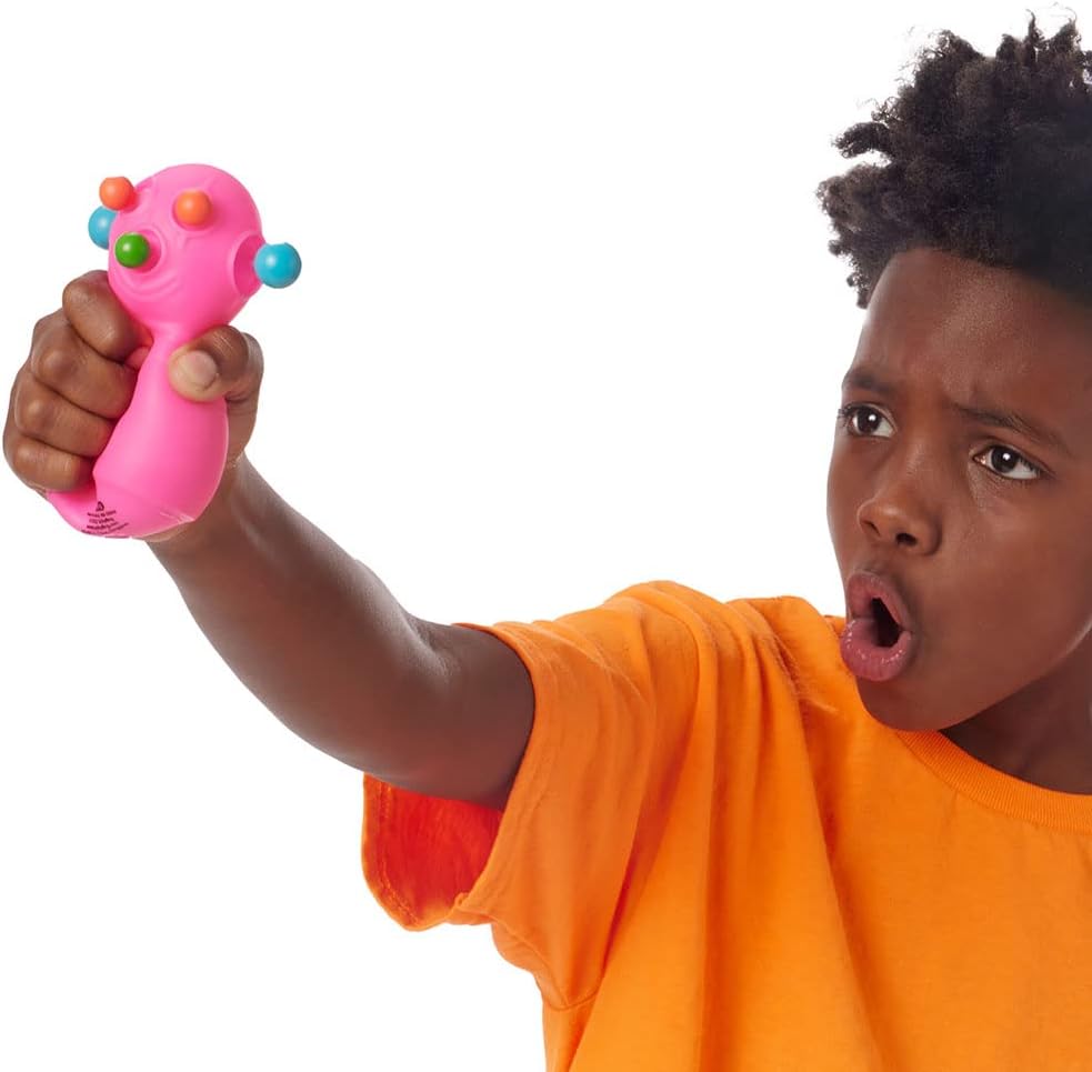 NeeDoh Panic Pete Sensory Squeeze Toy Popping Eyes Ears Nose 4 Tall Color May Vary Pack of 1
