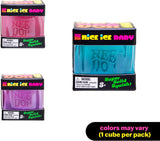 NeeDoh Nice Ice Baby Sensory Squeeze Toy Super Solid Squish 125 Wide Color May Vary Pack of 1