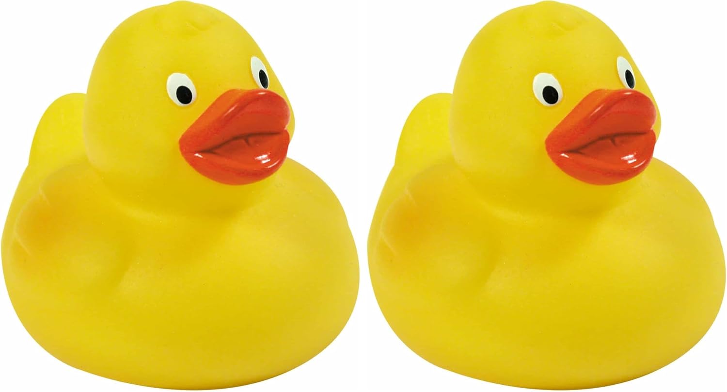 Classic Yellow Rubber Ducky by Pack of 2