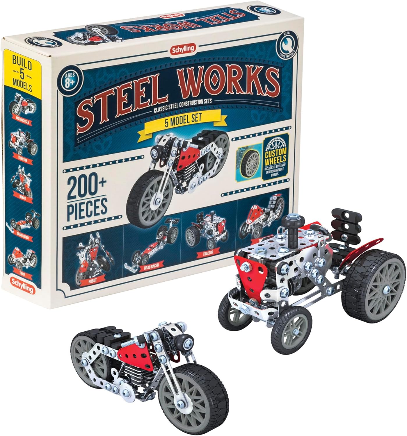 Steel Works 5 Model Construction Building Kit