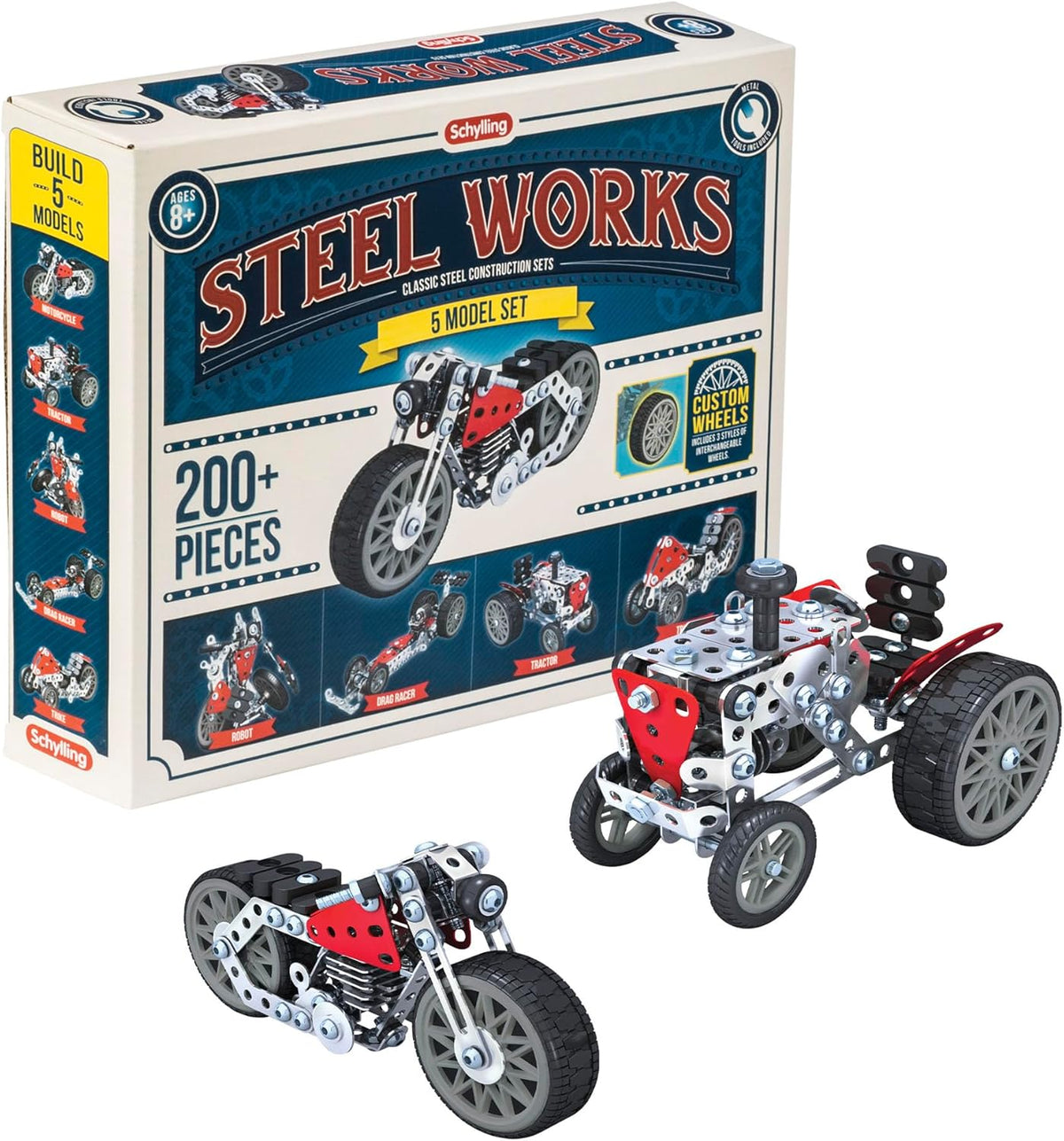 Steel Works 5 Model Construction Building Kit