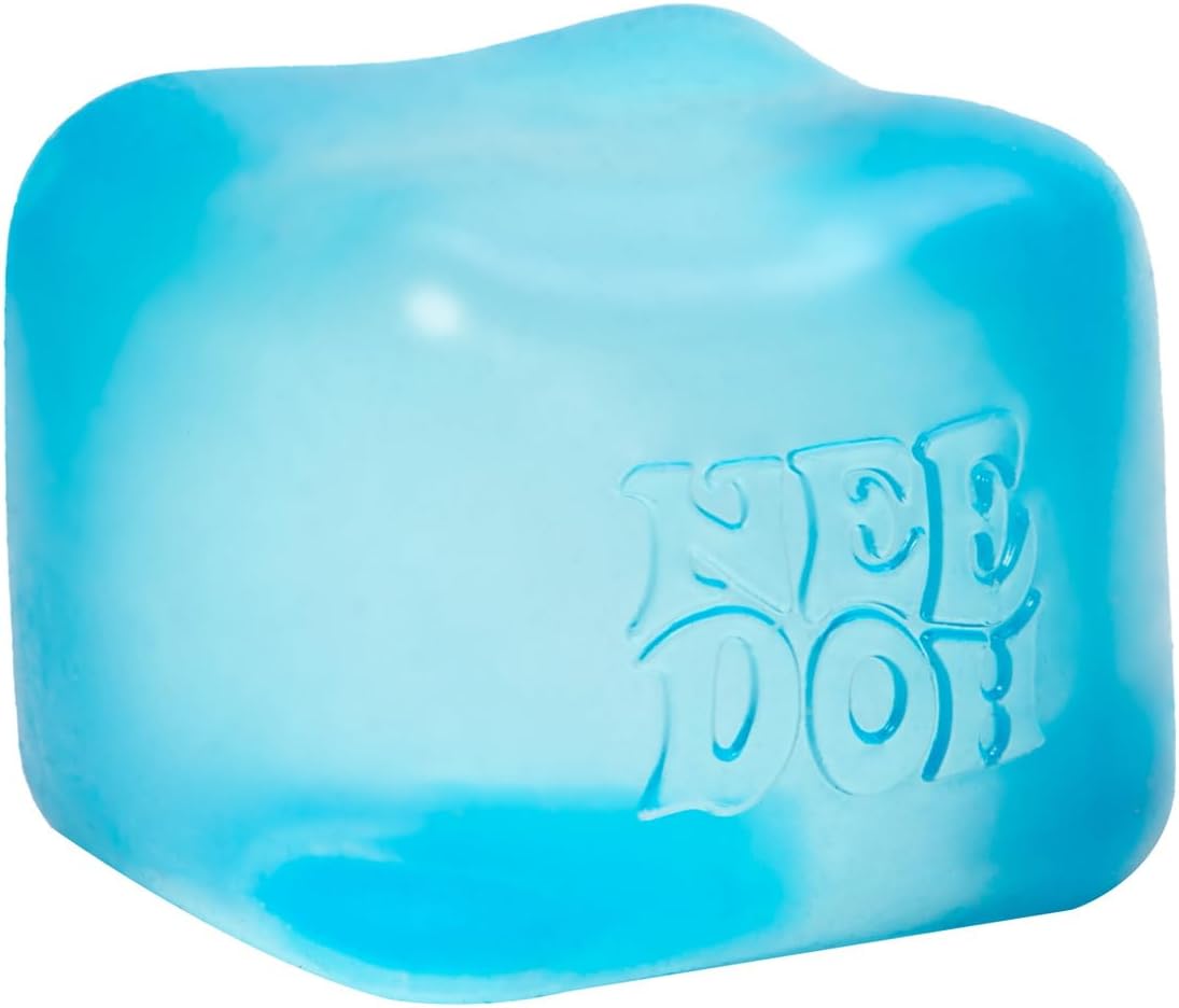 NeeDoh Nice Cube Sensory Squeeze Toy with Super Solid Squish 225 Cube