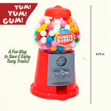 Brand Classic Retro Gumball Coin Bank 85 Tall Includes 45 Dubble Bubble Gumballs Ages 3