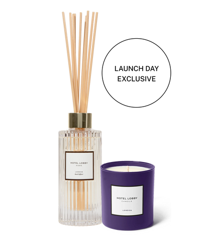 London Candle + Reed Diffuser Duo
