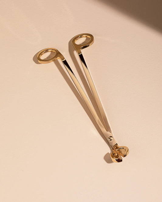 Gold Candle Wick Trimmer