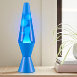 Lava The Original Lamp New 145 Cerulean Blue Classic Liquid Motion Lamp White Wax and Blue Liquid Item 2362 Amazon Exclusive