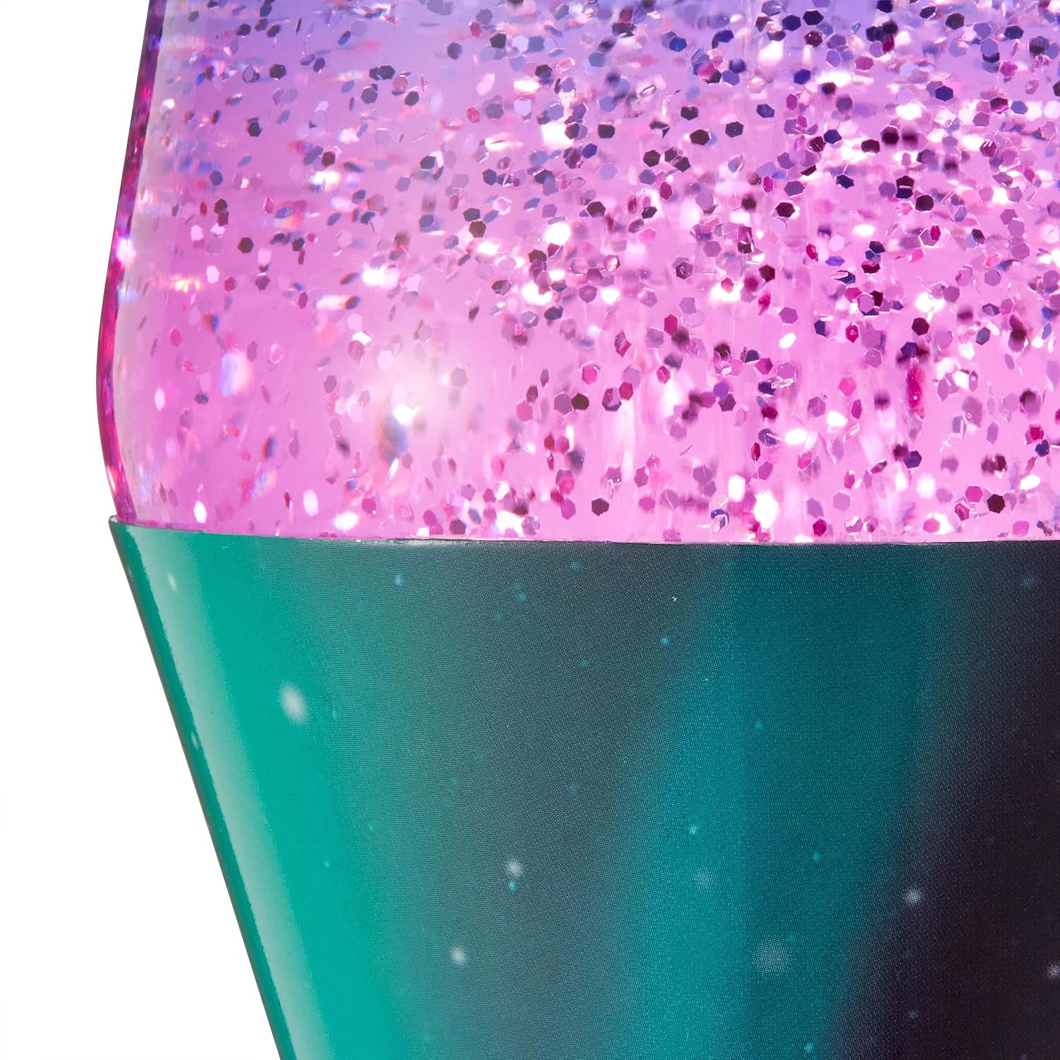 Lava Lamp 145 Polar Glimmer The Original Motion Light Silver Glitter Multicolor Base and Globe Item 2048 Amazon Exclusive