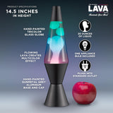 The Original Lava Lamp 145 Gunmetal Grey Classic Liquid Motion Lamp Tri Colored Green Blue Purple Item 2098 Amazon Exclusive