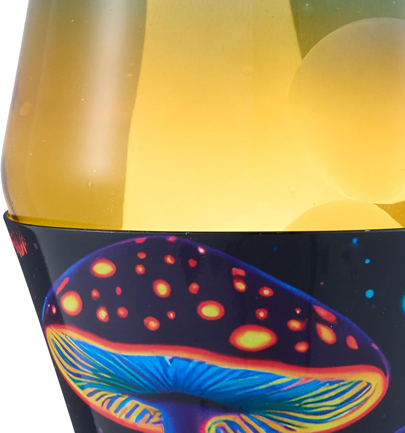 Lava The Original Lamp 145 Trippy Shrooms Classic Liquid Motion Lamp Tri Colored Globe and Black Base Item 2361 Amazon Exclusive