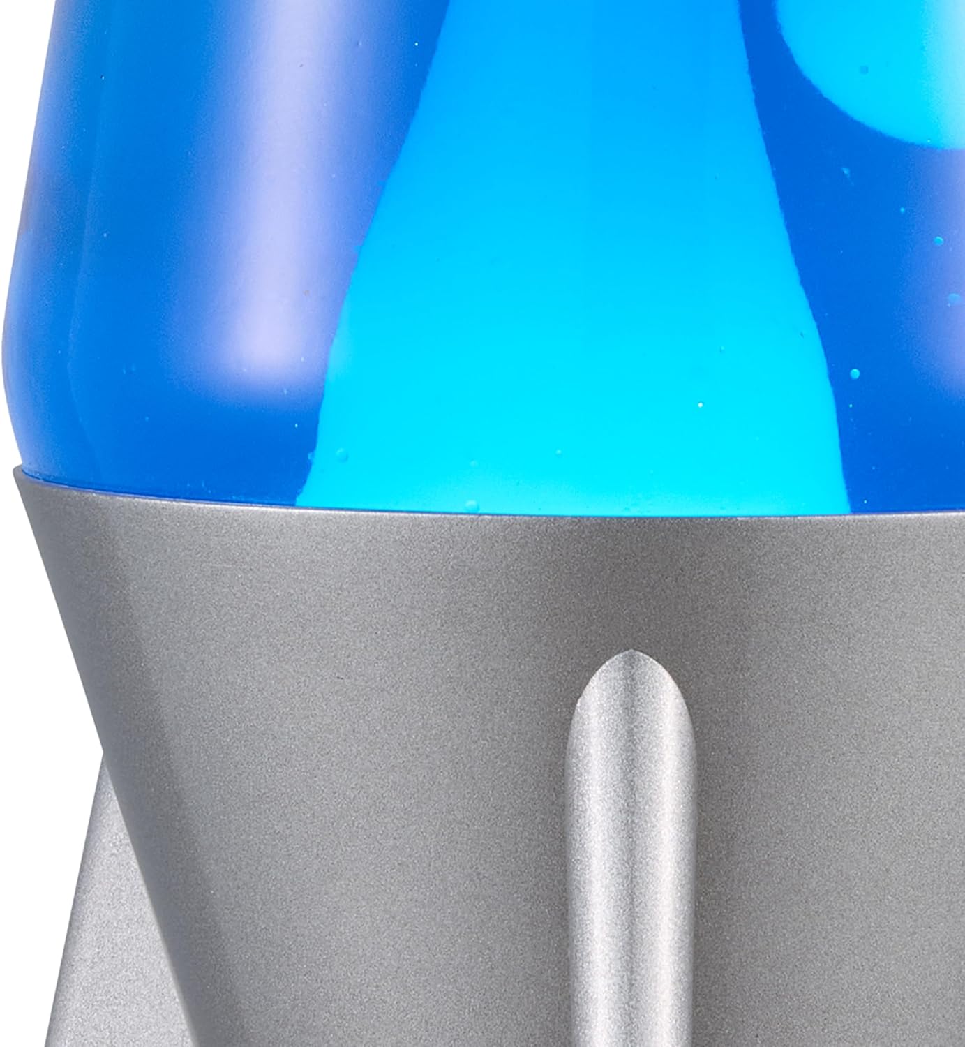 Lava The Original Lamp 145 Gray Stratosphere Retro Rocket Liquid Motion Lamp White and Blue Liquid Item 2390 Amazon Exclusive