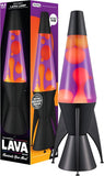Lava The Original Lamp 145 Evenfall Retro Rocket Liquid Motion Lamp Yellow Wax and Purple Liquid Item 2391 Amazon Exclusive