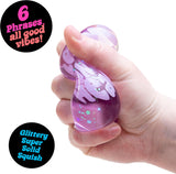 Needoh Good Vibes Only Sensory Squeeze Toy Colors May Vary 1 Per Pack
